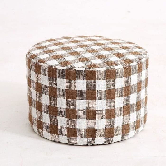 Tabouret Rond En Bois Massif Brut - Petit Banc Bas Rétro, 30 Ou 45 Cm De Haut, écologique, Salon Ou Entrée