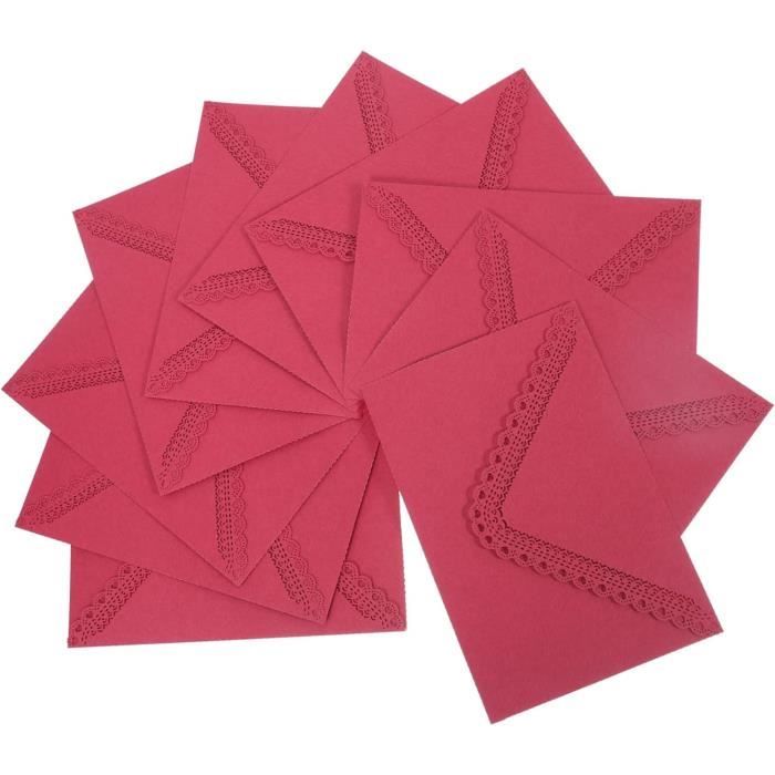 50 Enveloppes Invitation Blanc 18.5x13.5cm - Fermeture Rapide Pour Mariage Anniversaire Cartes Cadeaux