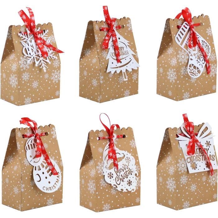 Pochettes cadeaux noel discount