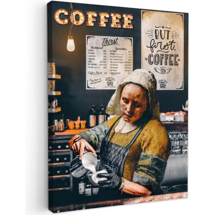Toile Déco Drôle "Je Suis L'ingrédient Secret" – Tableau Cuisine Tendance, Prêt à Accrocher
