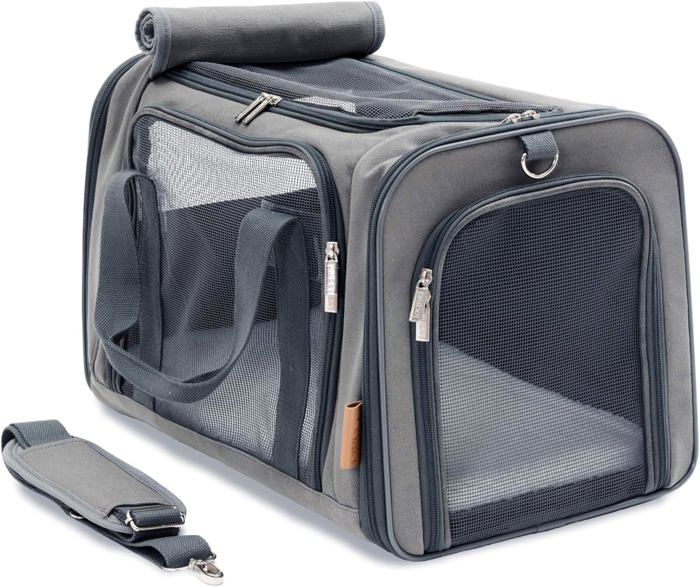 Piupet Sac De Transport Chat Et Petits Chiens Caisse De Transport Chat Avec Tapis En Polaire Confortable Cage Transport Chat Achat Vente Caisse De Transport Piupet Sac De Transport Chat Cdiscount