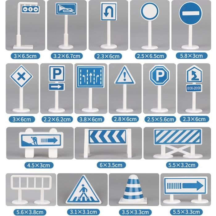jouet panneaux de signalisation routière
