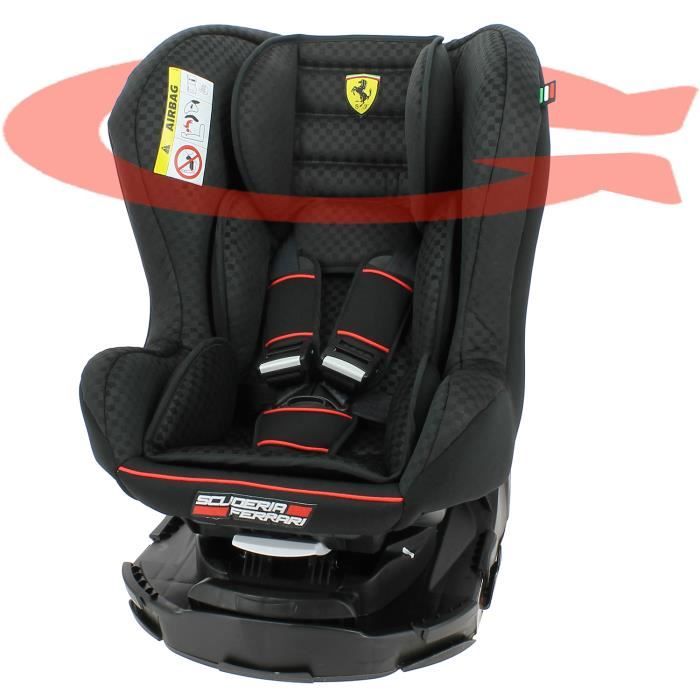 Siege Auto Ferrari Pivotant Et Inclinable Groupe 0 1 0 18kg 4 Positions Protection Laterales Noir Achat Vente Siege Auto Siege Auto Ferrari Pivotant Cdiscount