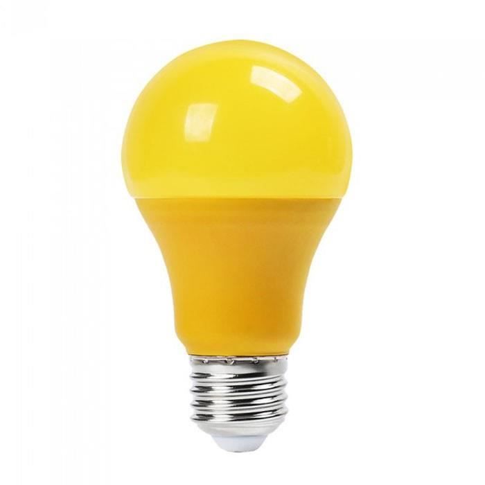Ampoule LED E27 9W Jaune Cdiscount Maison