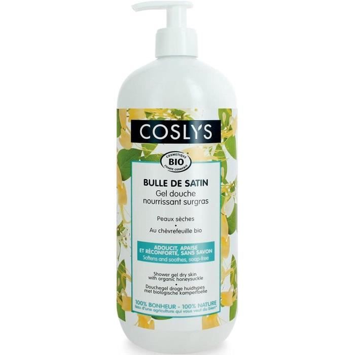 Hygiène Corporelle Gel Douche Peaux Sèches Chèvrefeuille 1 L[O1080