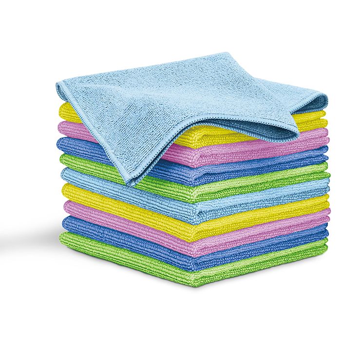 Rouleau de chiffons en microfibre ultra absorbants, faciles à déchirer, lavables