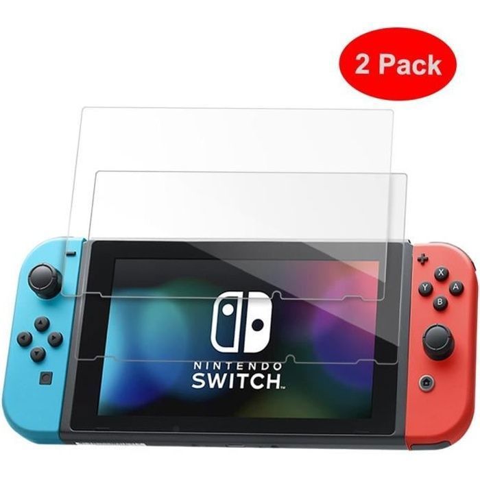 Écran Protecteur Nintendo Switch Verre Trempé 9H Dureté Anti empreintes digitales