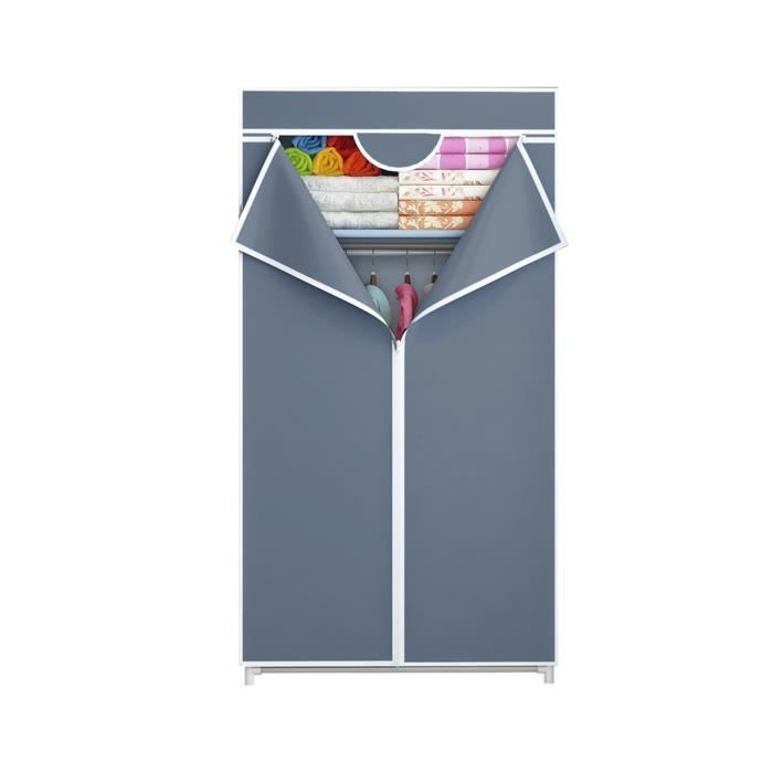 Housse Transparente Pour Tringle à Vêtements PEVA - Dimensions 120x50x150 Cm, Avec Fermeture éclair Et Sangles | Protection Poussière, Humidité
