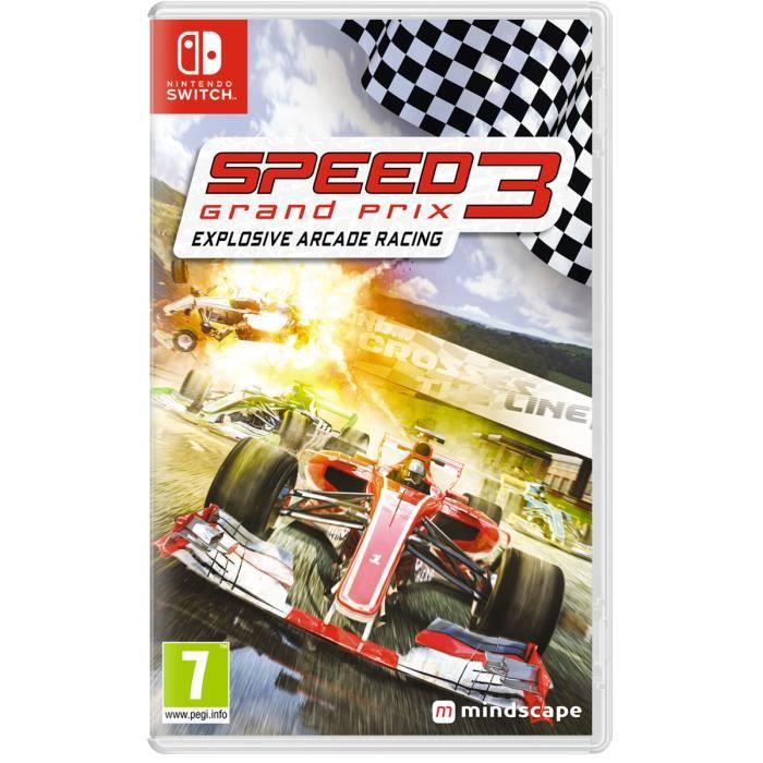 Jeu de course - Nintendo - Speed 3 Racing - Code de téléchargement - 1-4 joueurs - Mode en ligne