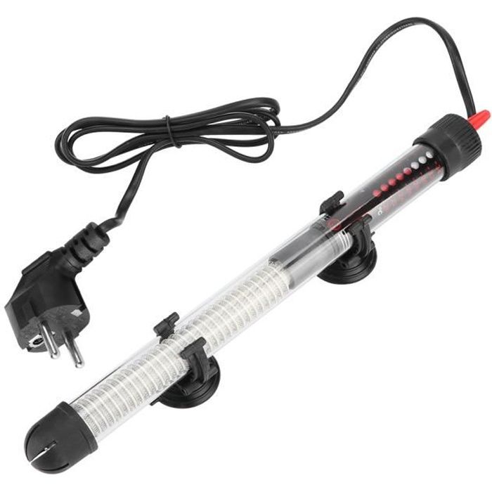 Meilleurs prix pour Tige de chauffage d'aquarium 200W - Fdit - Verre - Réservoir de poisson submersible - Température constante