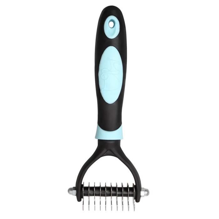 Siming Brosse Antistatique Pour Chien Chat Anti Noeud Peigne Pour Demeler Poil D Animaux De Compagnies 1 Pack Bleu Cdiscount