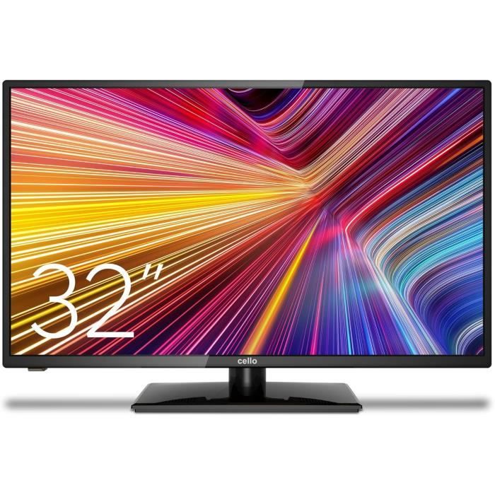 CELLO M3220 - Moniteur LED 32 Full HD (1920x1080) HDMI & VGA antiscintillement faible lumière bleue VESA 100x100