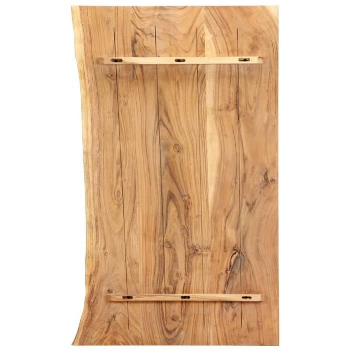 Evideco Ensemble d'accessoires de salle de bain 3 pièces Acacia