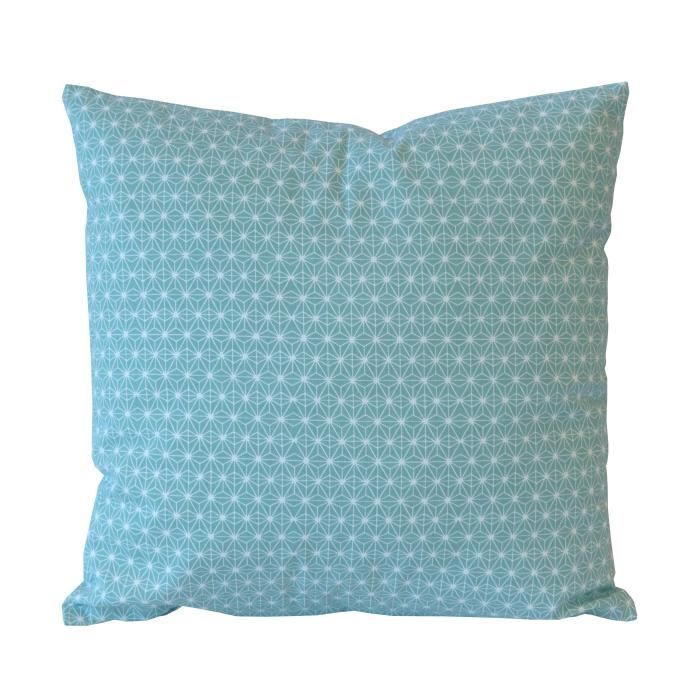 Coussin application fée rose avec remplissage 40x40cm