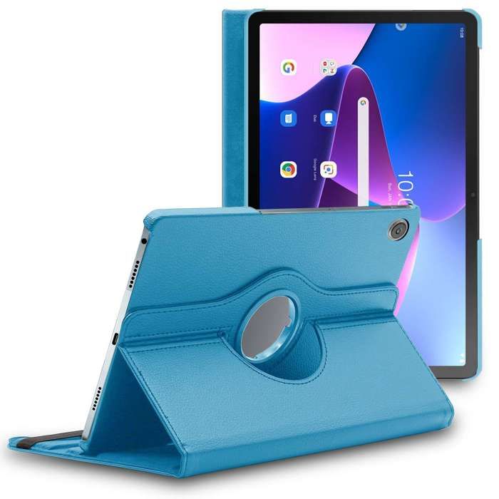 EbestStar Hülle Für Lenovo Tab M10 Plus 10.6 (Gen 3) – Drehcase Mit Standfunktion & Panzerglas
