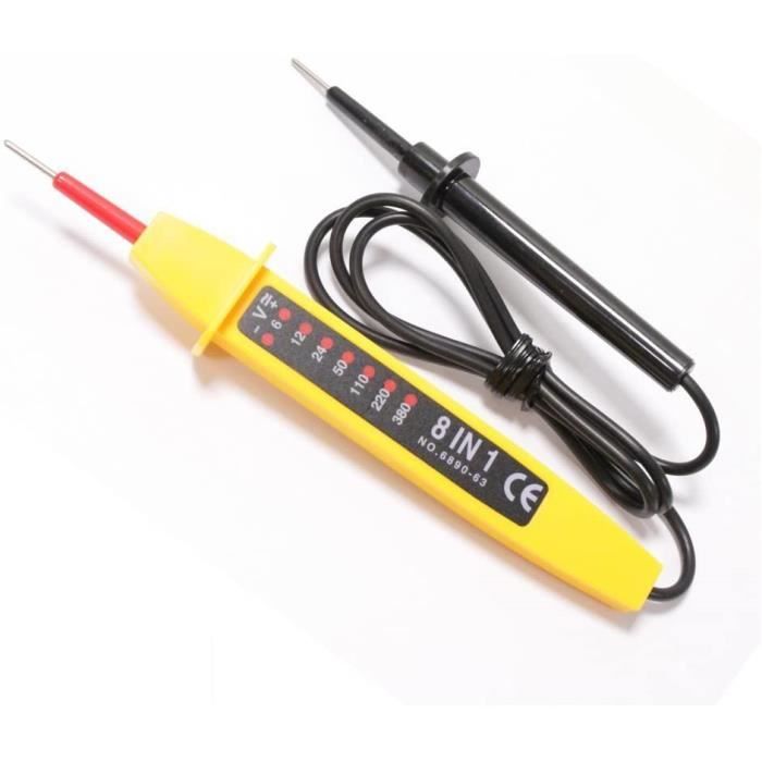 Probador De Corriente 4Mm X 190 Mm 110-500V Hammerbit