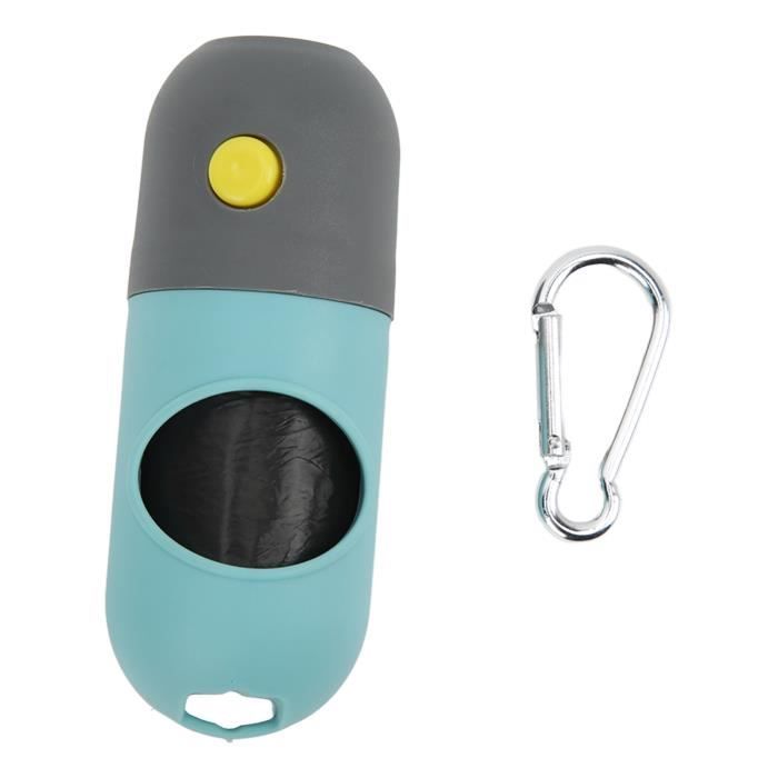 Meilleurs prix pour Distributeur de sacs pour déjections canines - ESTINK - Clip en métal - Lampe LED - Compact et pratique