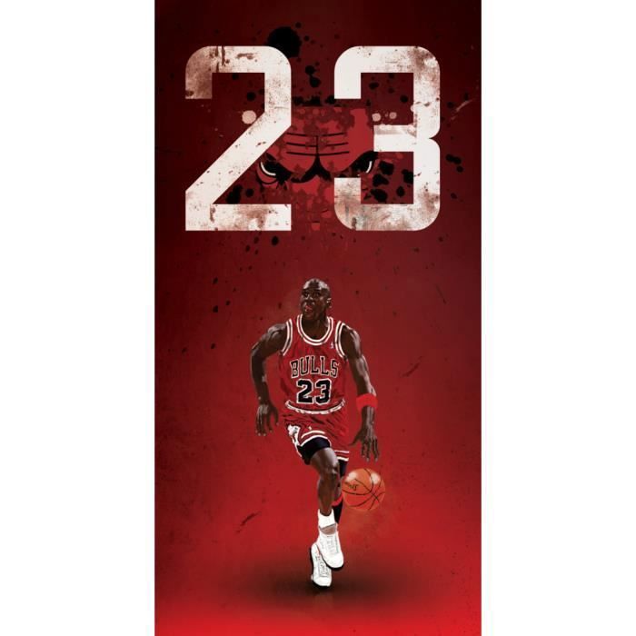 Poster Affiche Michael Jordan 23 Chicago Bulls Basket Superstar GOT 42cm x  82cm - Cdiscount Maison