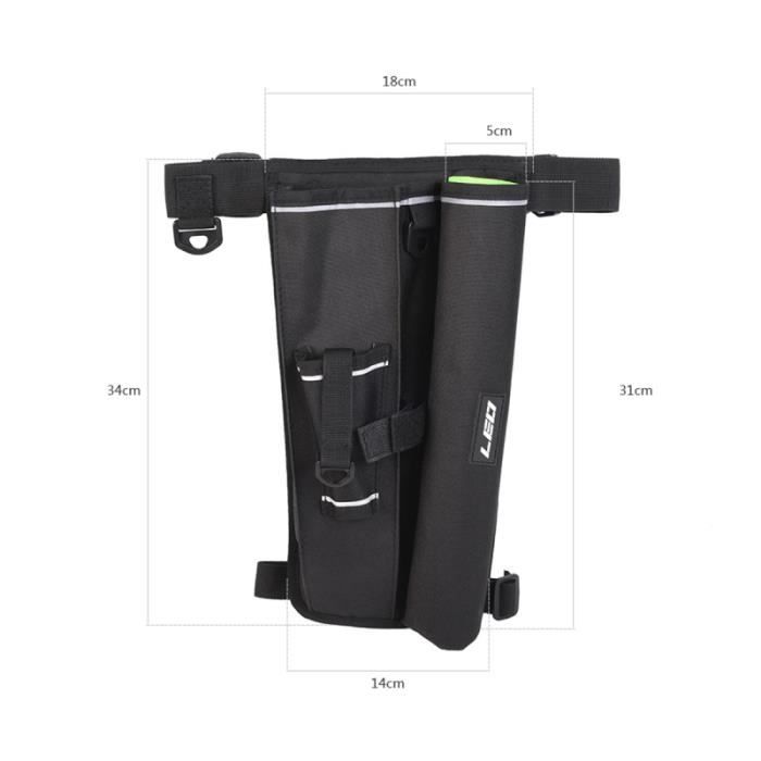 porte-canne de pêche en cuir pu pour bateau de
