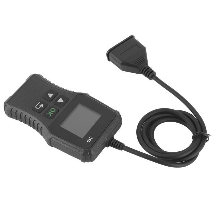 Scanner OBD2 Xaosin Universel - 10 Fonctions Diagnostic Auto Multilingue Avec Détection Batterie