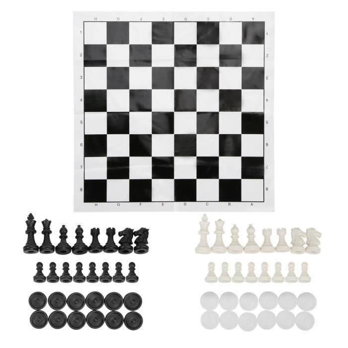 Jeu D'échecs Complet Ducale Réf 9500 – Pièces En Bois, Jeu De Société