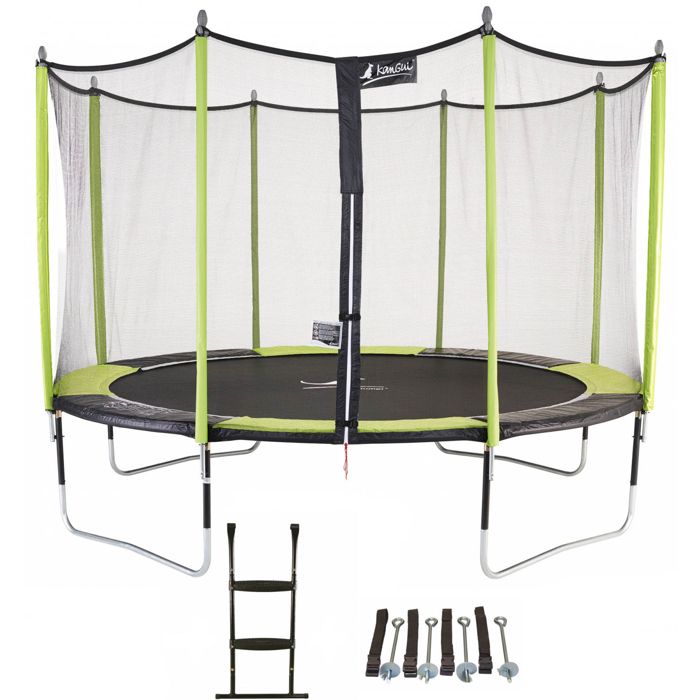 Trampoline 430 cm + 3 accessoires - JUMPI 430 - Garantie 5ans