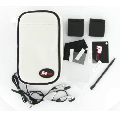Pack 9 Accessoires Protection Transport Blanc DSi