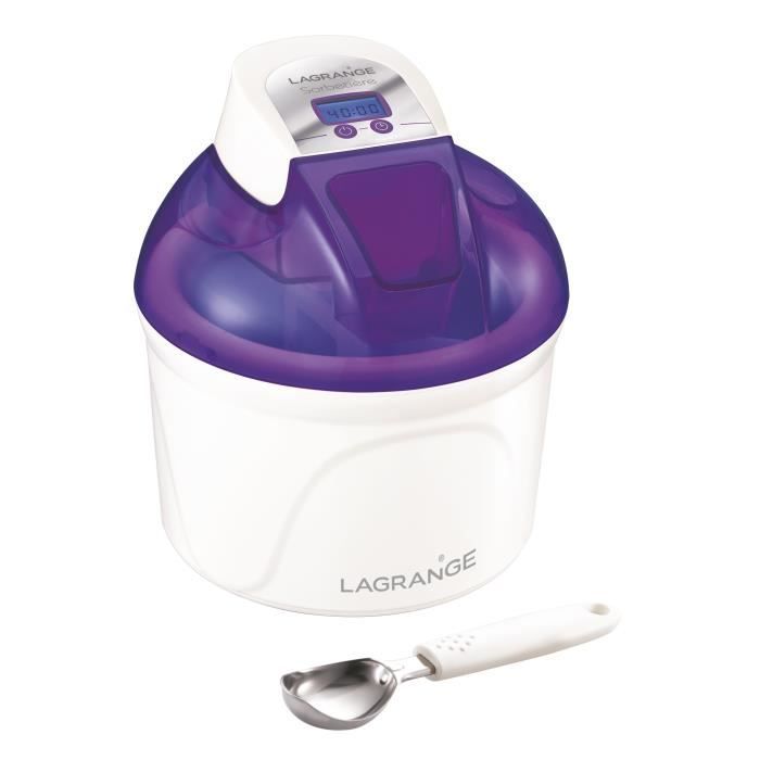 Lagrange 409 004 Sorbetière 1.5 litres 12 Watt myrtille - vue 5