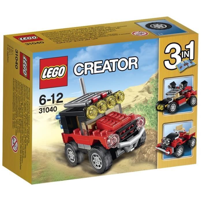 LEGO® Creator 31040 Les Bolides du Désert Reconditionné - Lego reconditionné disponible sur Cdiscount Seconde Vie
