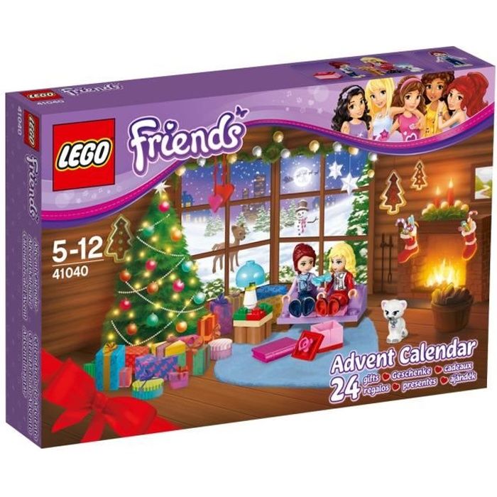 LEGO Friends 41040 Le Calendrier Avent Friends - Cdiscount Jeux - Jouets