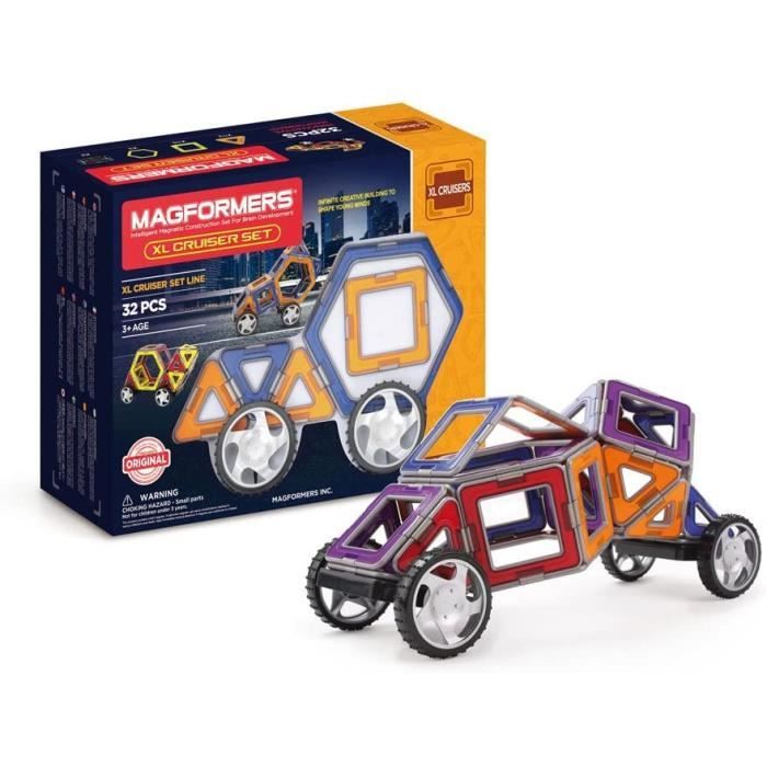 Magformers jouet de construction XL Cruiser set 34 pi ces
