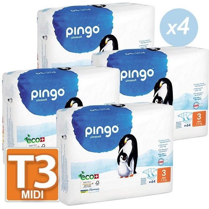 Couches Pingo T3 4 9kg Lot De 176 2 Cartons De 88 Achat Vente Couche 3553350006040 Soldes Sur Cdiscount Des Le 20 Janvier Cdiscount