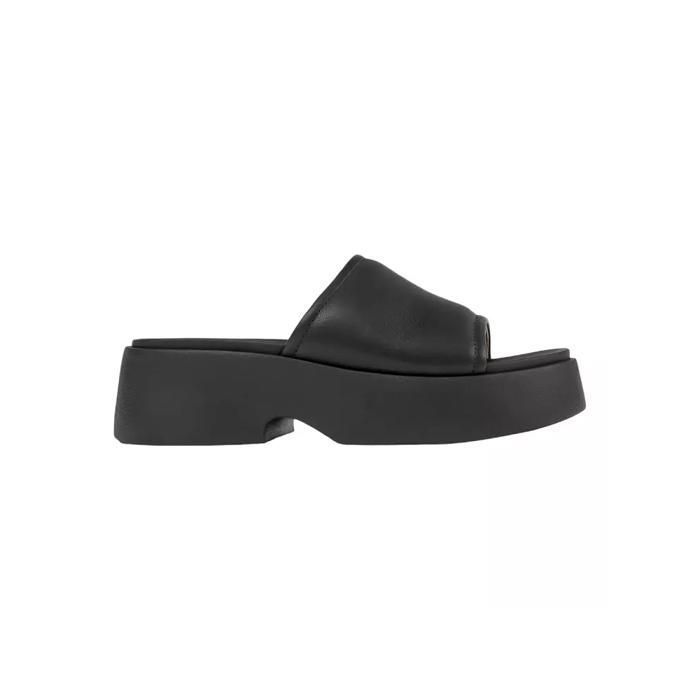Chaussures Camper Homme - Cuir Et Poil Noir - Taille 40 - Occasion, Style Mocassin