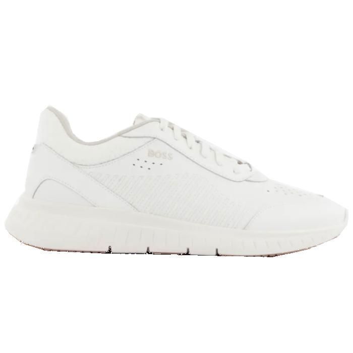 Sneakers Basket Hugo Boss Homme Blanche Runn Basket Boss Blanche