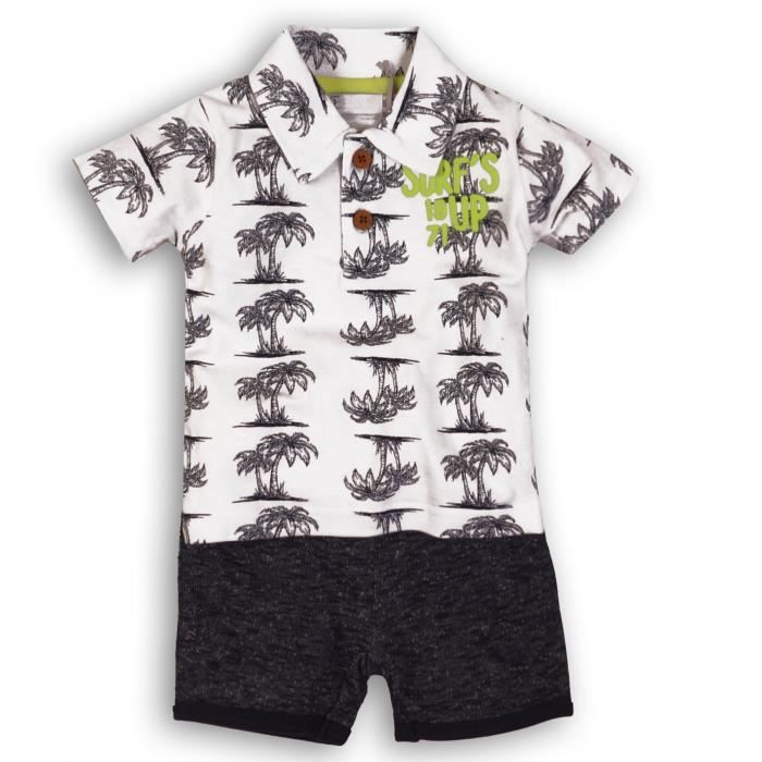 Ensemble Polo Et Short Bebe Garcon Ecru Cdiscount Pret A Porter