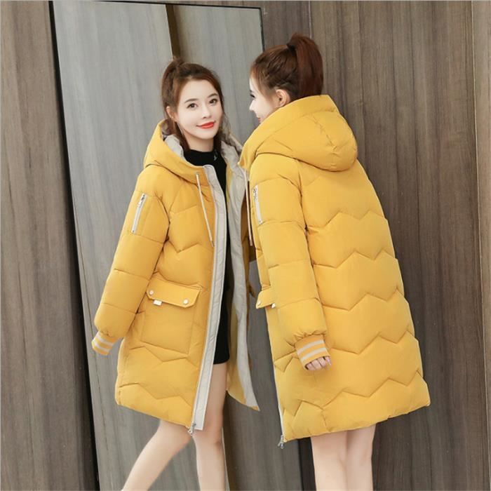 DOUDOUNE Femme Nouvelle Mode Version cor enne D contract l che