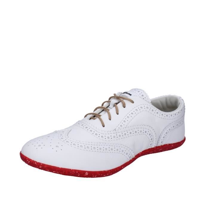 Derbies top blanche femme