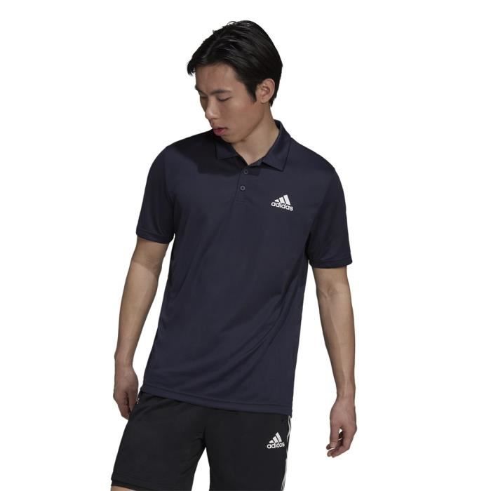 T-shirt ADIDAS Polo Bleu marine - Homme/Adulte