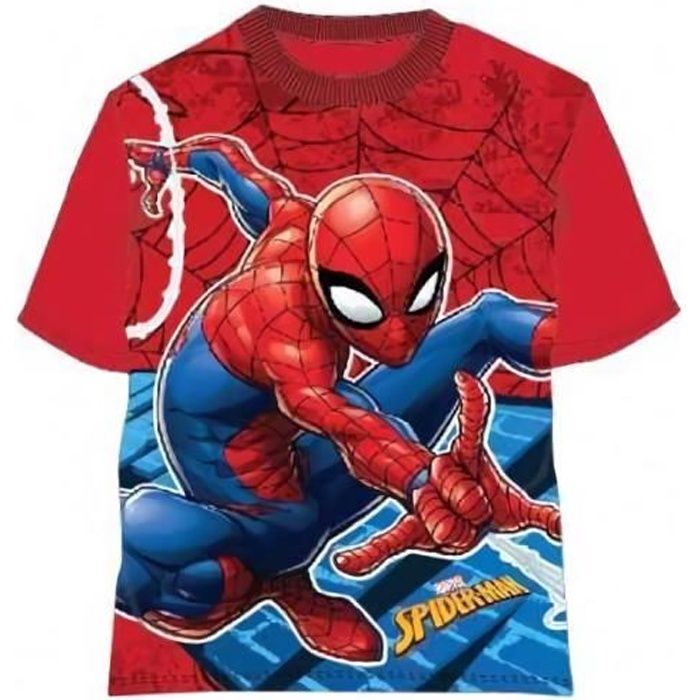 T-shirt spiderman