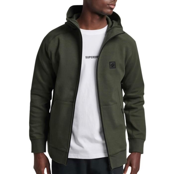 Sweat superdry vert homme on sale