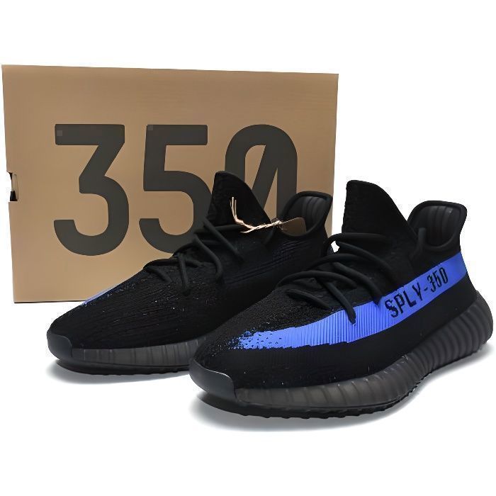 BASKET ADIDASx YEEZYx BOOST 350 V2 GY7164 Black Blue Femme Homme Sy1 - Cdiscount Chaussures