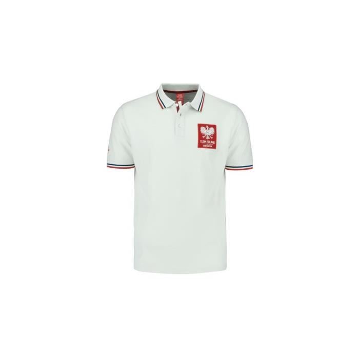 T-shirt MONOTOX Team Poland Blanc - Homme/Adulte - Marque MONOTOX