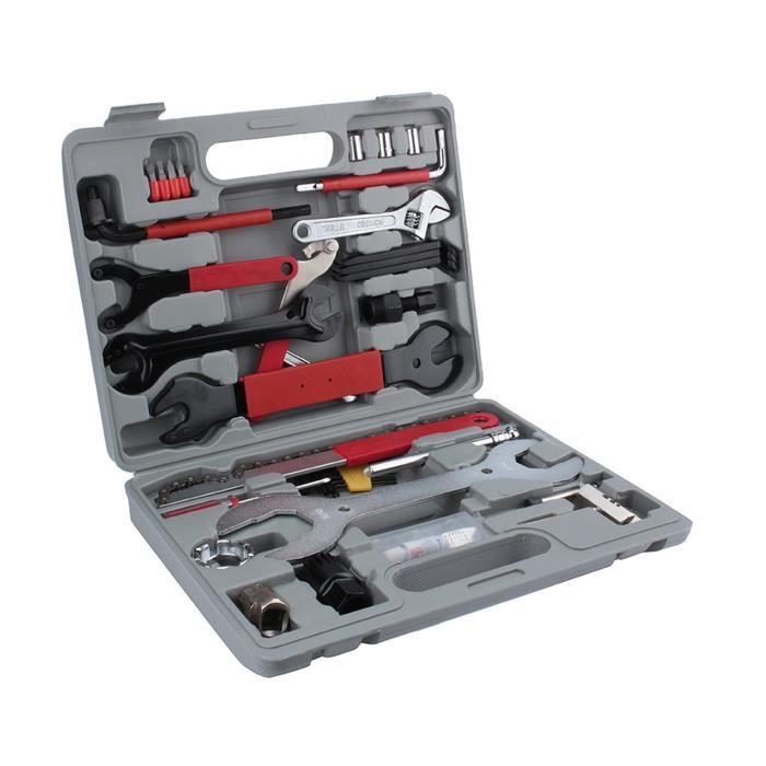 Kit de réparation complet pour vélo - Outils ménagers - Coffret de 44 pièces - Mxzzand