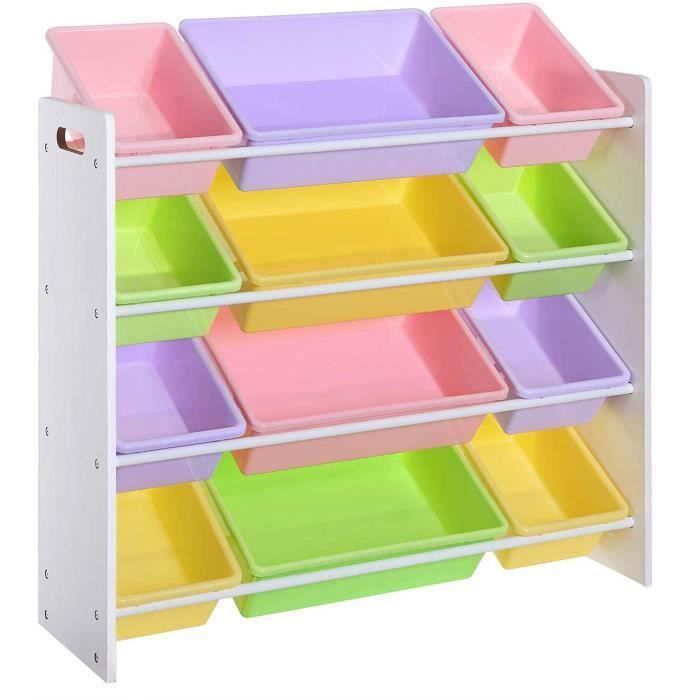 Netboat Meuble De Rangement Jouets Enfant Organisateur De Jouets