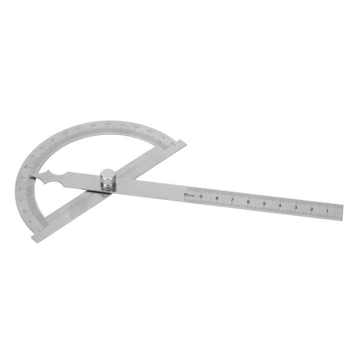 Rapporteur D'Angle ZChun - Acier Inoxydable - 15° à 120° - Pour Meulage Et Contrôle De Précision