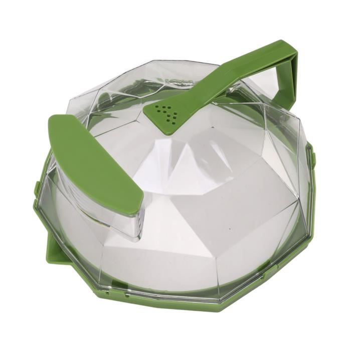 Cloche Ronde Micro-ondes 28 Cm Avec Poignée – Couvercle Anti-éclaboussures Jaune, Empilable