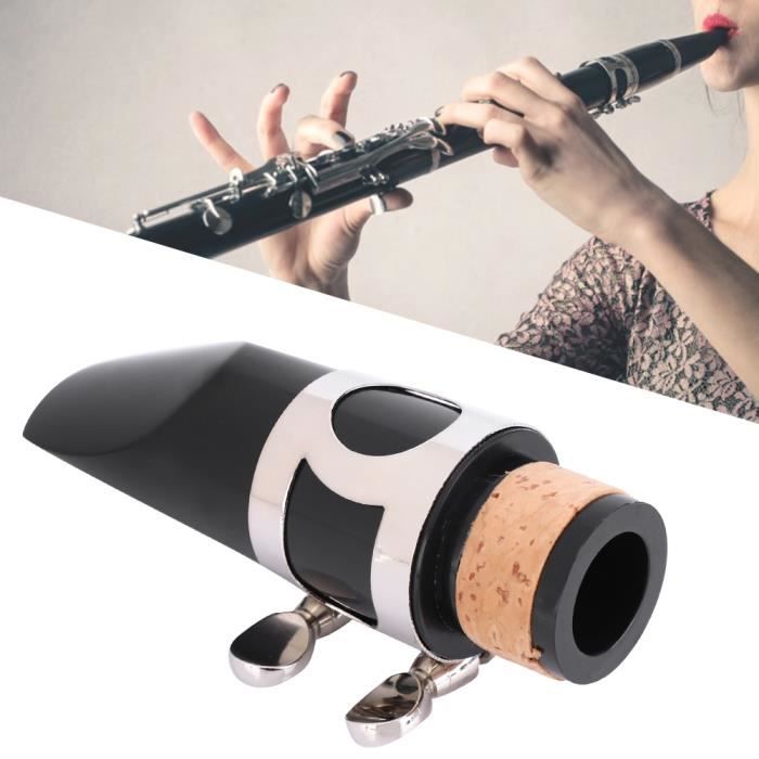 Generic Instrument de Musique Jouet Clarinette avec 4 Modes de Jeu pour Enfants, Volume et Lumière Réglables (rouge