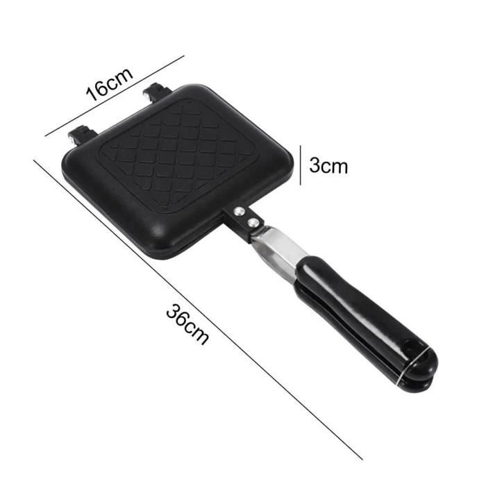 Poêle À Frire En Fer Fin Pour Sandwich, Fromage Grillé, Chauffage