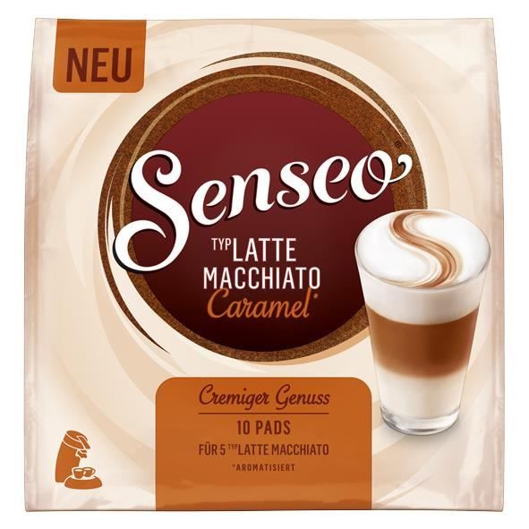 Senseo Typ Latte Macchiato Caramel 10 x 10 Dosettes Cdiscount Au