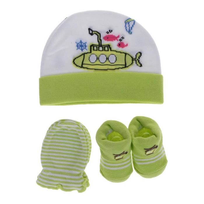 Kit De 3 Chapeau Bebe Gants Bebe Anti Griffure Chaussette Cadeau Accessoire Bebe Naissance Nouveau Nes Garcon Fille Ucv Cdiscount Pret A Porter